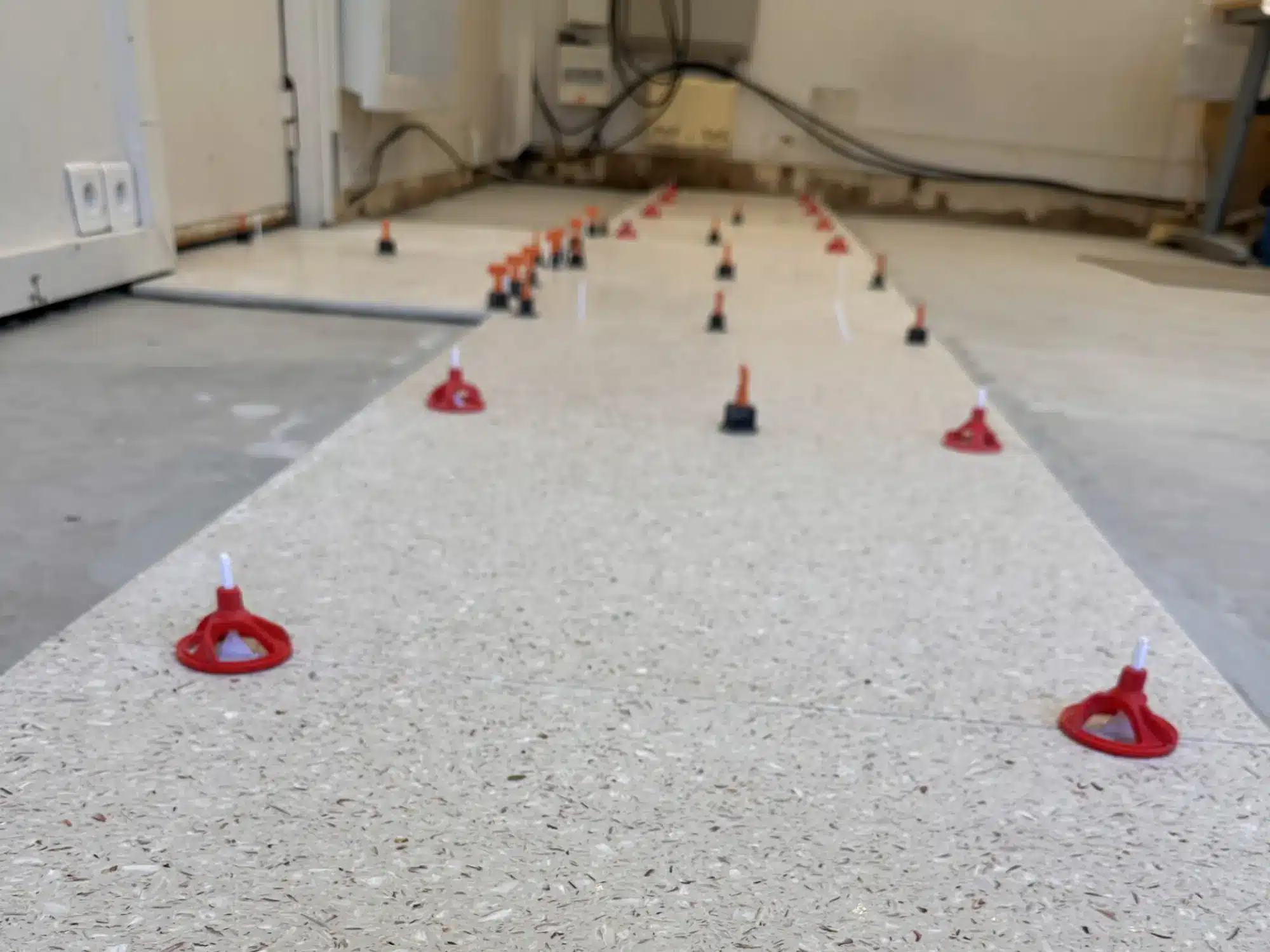 pose d'ostrea -carrelage écologique et recyclé à Versailles