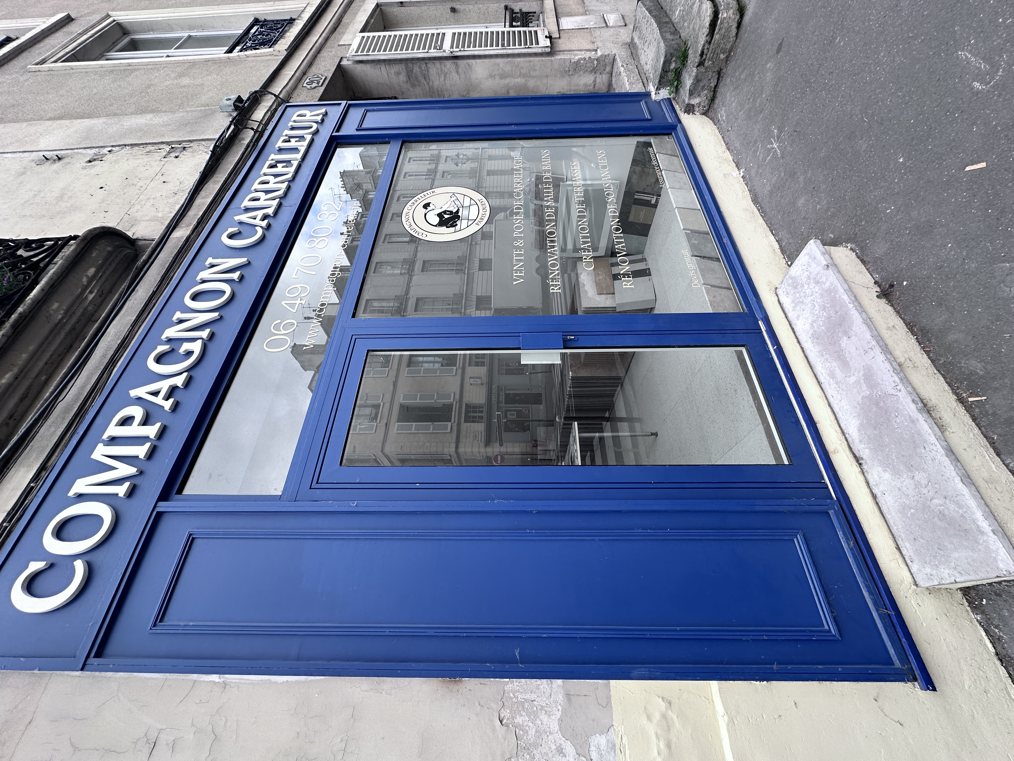 compagnon - local -carrelage - vente